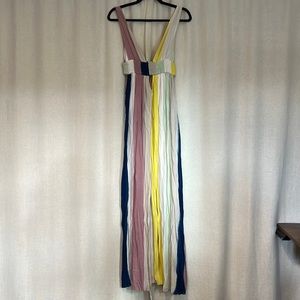 Indah Angeli Maxi Dress Tropical Stripe